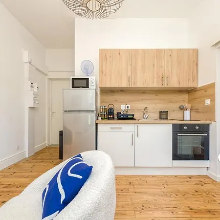 Appartement 2 Pieces Confort, Deco Moderne, Wifi Fibre